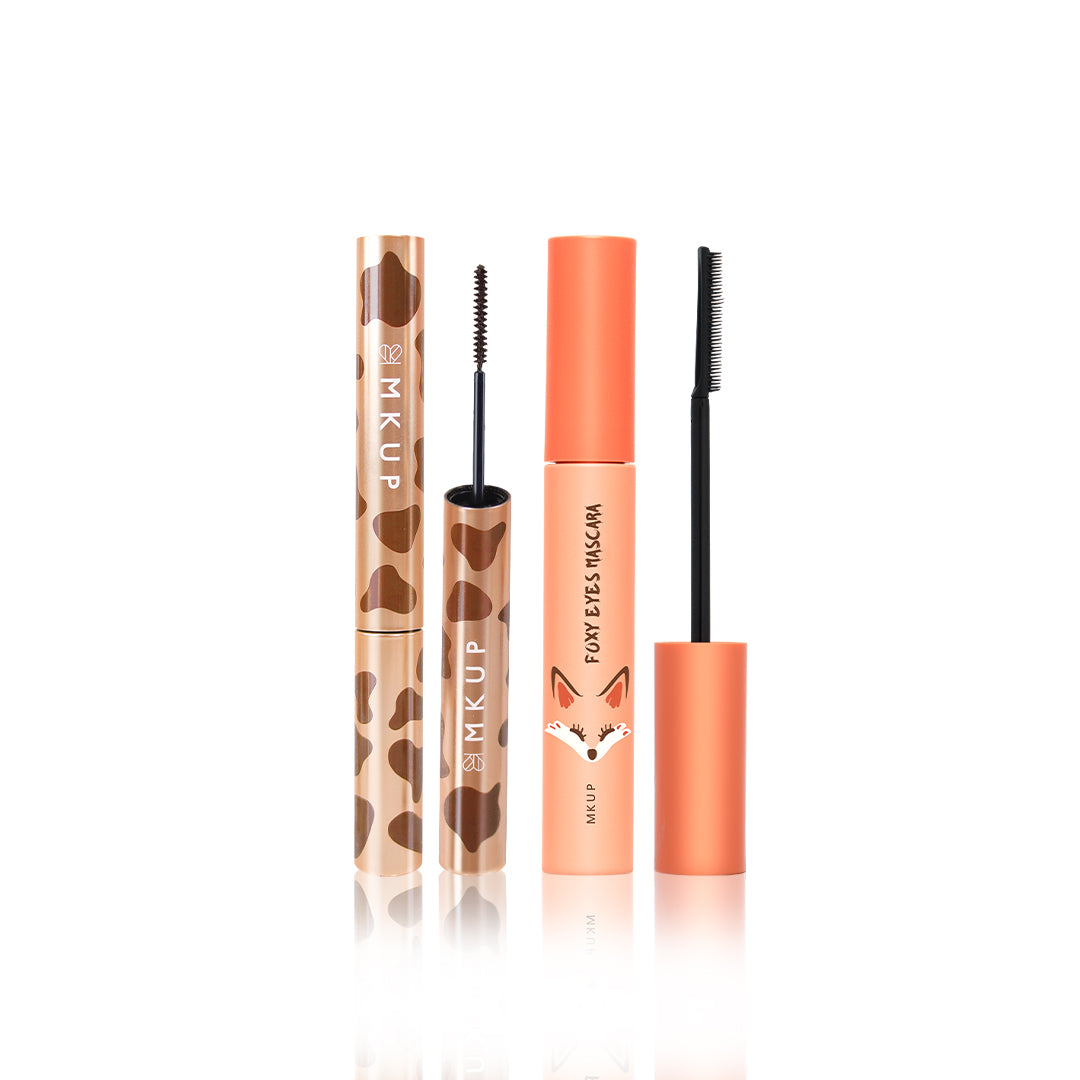 MKUP Long Seductive Foxy Eyes Mascara + Eyeliner