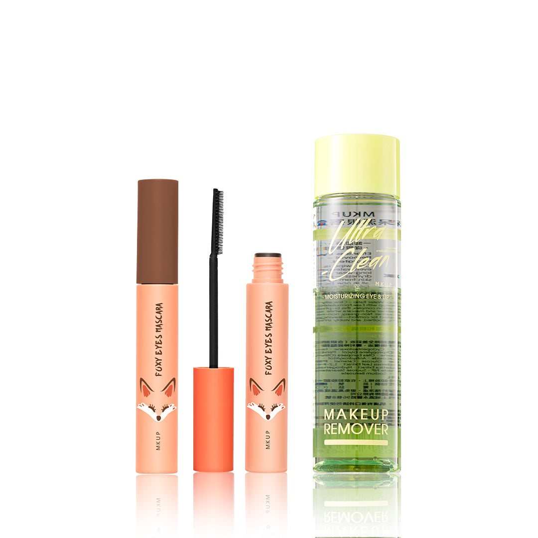 MKUP Long Seductive Foxy Eyes Mascara x2