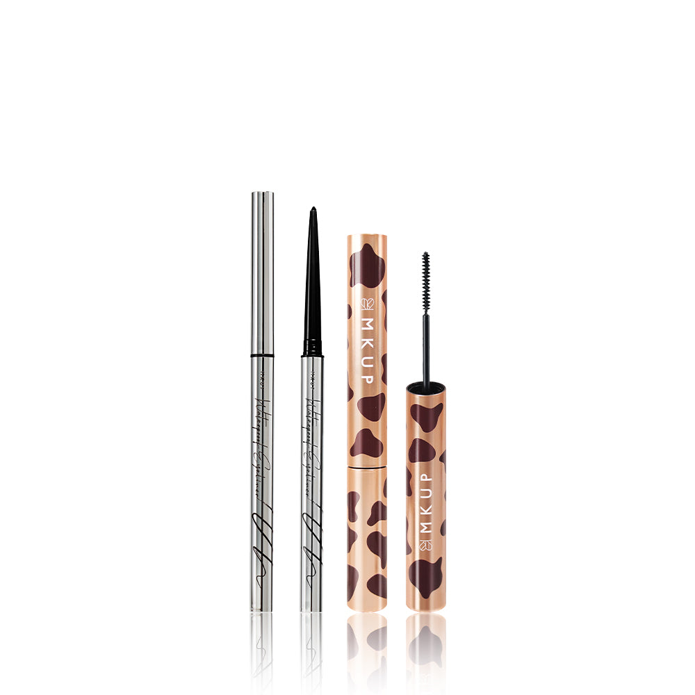 MKUP Really Long Giraffe Mascara + Eyeliner