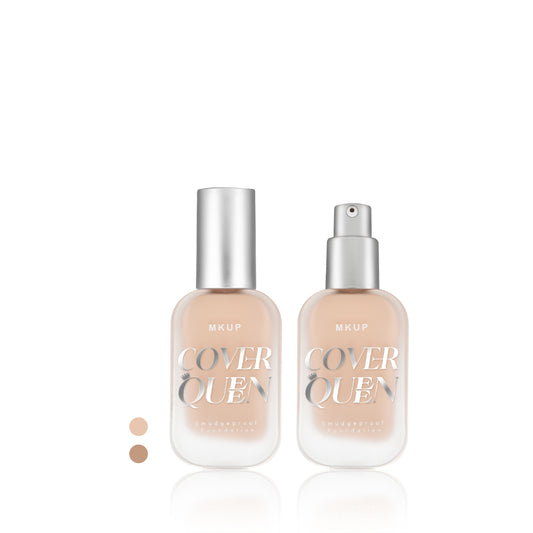 MKUP (Cover Queen Smudgeproof Foundation / High Glow Long Lasting Foundation) Pick Two + Beauty Xiu Xiu Concealer x2【Free】Really Long Lasting Fixing Spray