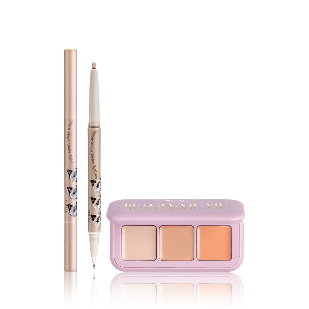 MKUP Dewy Big Eyes Under-Eye Highlighter +Contour