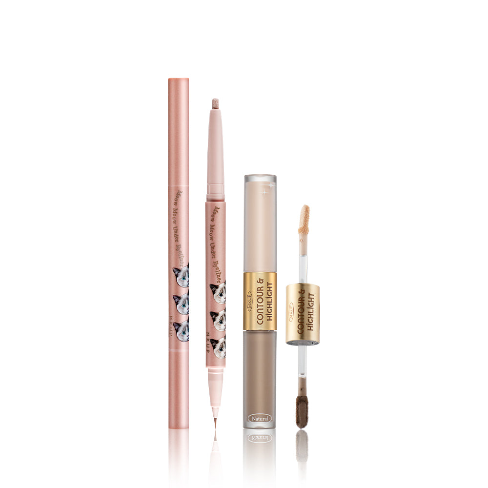 MKUP Dewy Big Eyes Under-Eye Highlighter +Contour