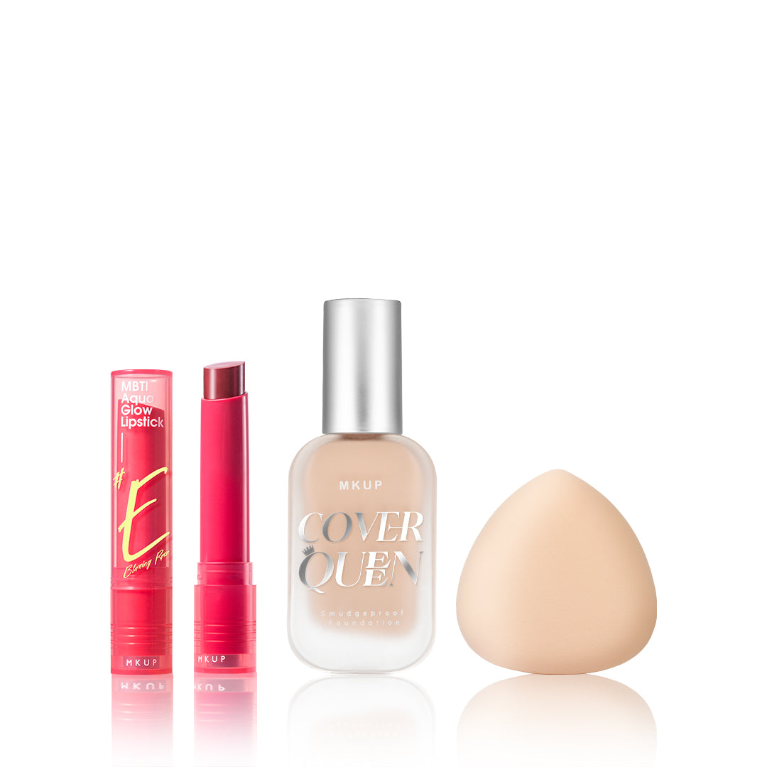 MKUP MBTI Aqua Glow Lipstick Bundle Set