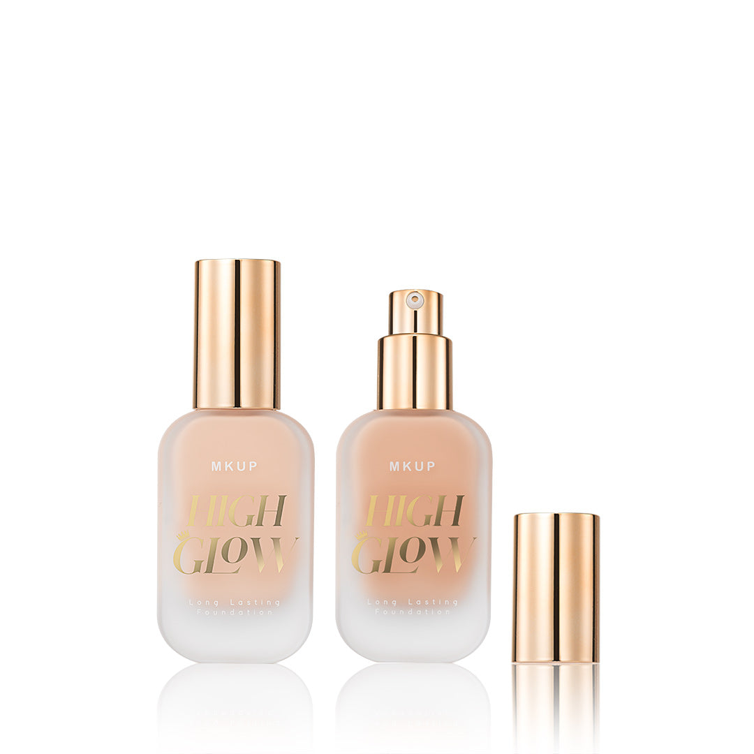 MKUP ( Cover Queen Smudgeproof Foundation SPF34★★★ / High Glow Long Lasting Foundation SPF34★★★ ) Pick Two