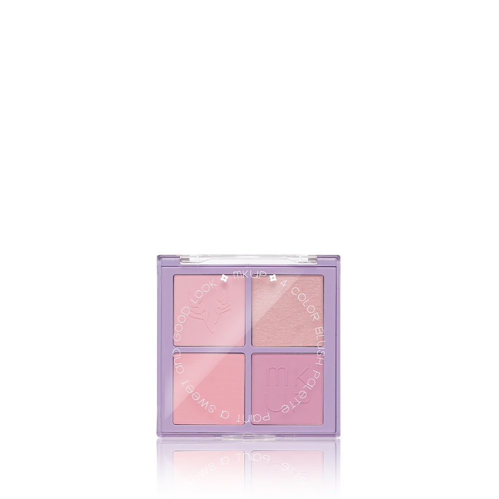 MKUP PetalPlump Purple Cheek Palette / Blushing Beauty Palette Bundle Set