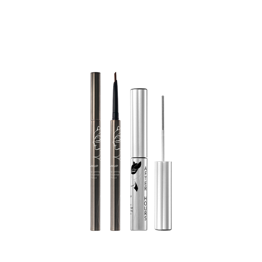 MKUP After-Hours Long-Lasting Gel Eyeliner Pencil + (Really Long Big Eye Mascara / AFTER HOURS Lengthening Mascara / Super Power Mascara) Pick one (Preorder Nov)