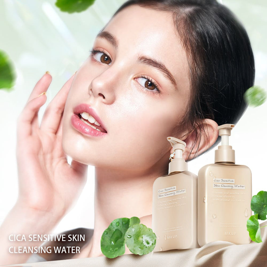 MKUP Cica Sensitive Skin Cleansing Water x2