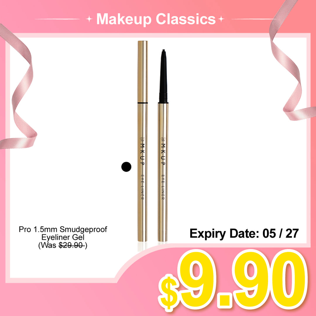MKUP Pro 1.5mm Smudgeproof Eyeliner Gel | Limited Time Flash Sale
