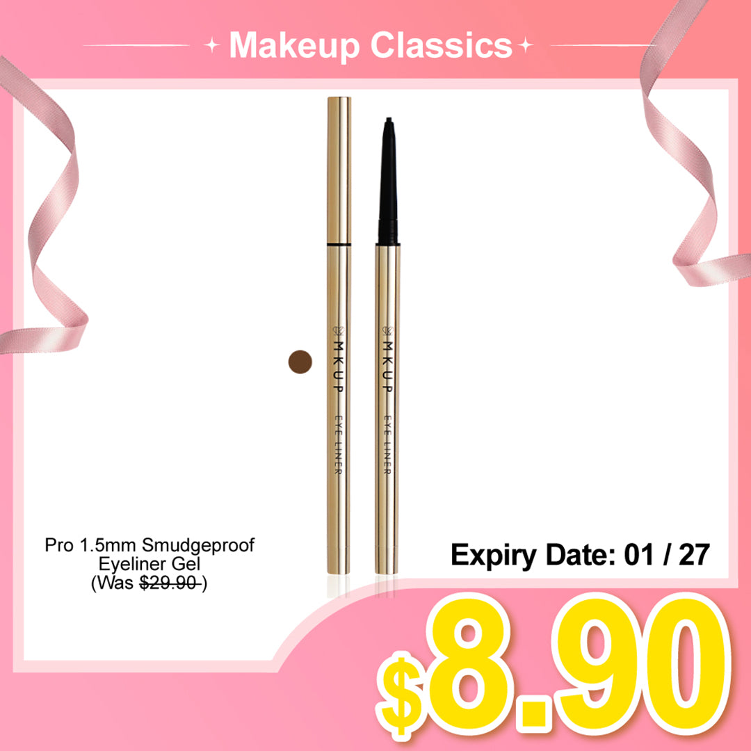 MKUP Pro 1.5mm Smudgeproof Eyeliner Gel | Limited Time Flash Sale