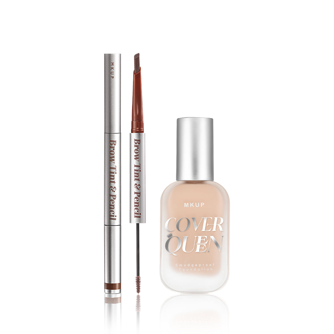 MKUP Dual-Ended Precision Brow Tint & Pencil Bundle Set