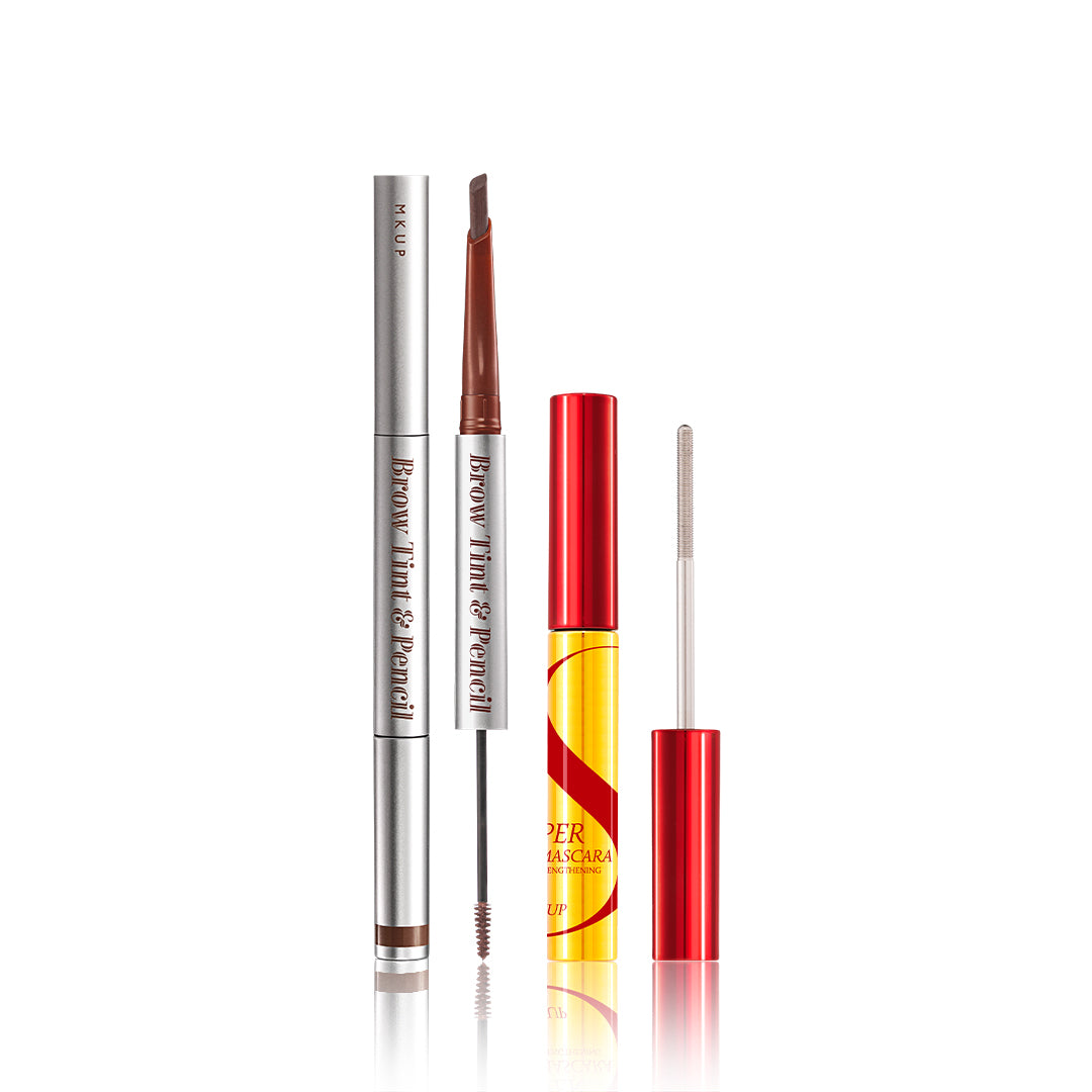 MKUP Dual-Ended Precision Brow Tint & Pencil Bundle Set