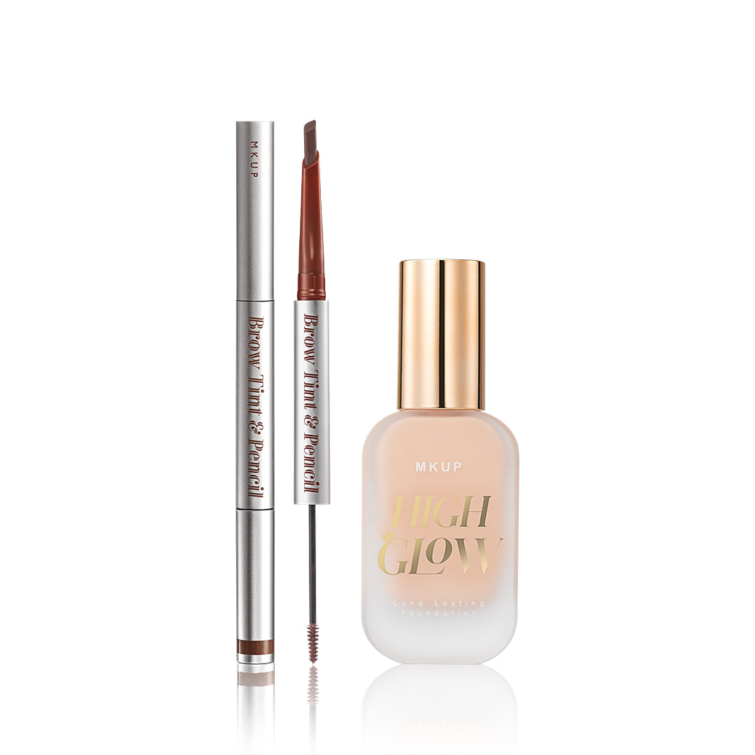 MKUP Dual-Ended Precision Brow Tint & Pencil Bundle Set