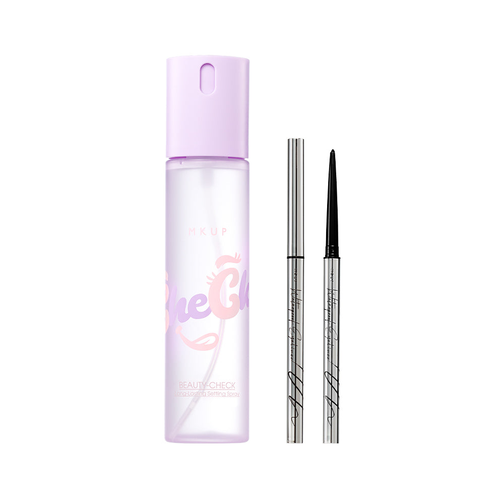 MKUP Beauty-Check Long-Lasting Setting Spray Bundle Set (Pre-order End Sep)