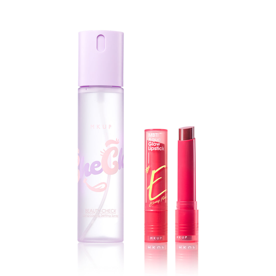 MKUP Beauty-Check Long-Lasting Setting Spray Bundle Set (Pre-order End Sep)