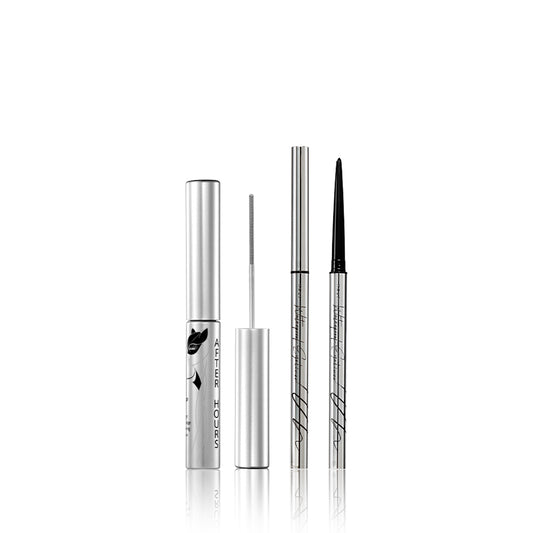 AFTER HOURS All-Night Zero-Smudge Lengthening Mascara + Intense Black Waterproof Liner