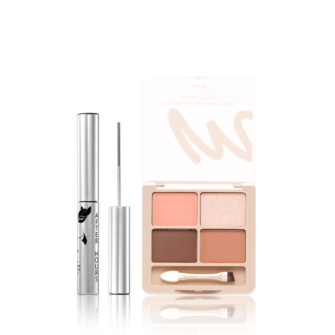MKUP AFTER HOURS All-Night Zero-Smudge Lengthening Mascara Bundle Set