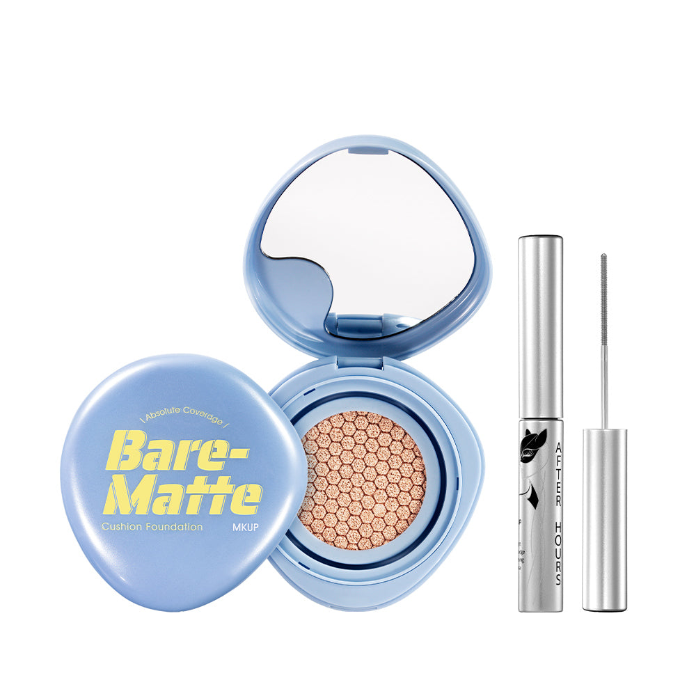 MKUP Absolute Coverage Bare-Matte Cushion Foundation SPF25 PA++ Bundle Set (PREORDER End July)
