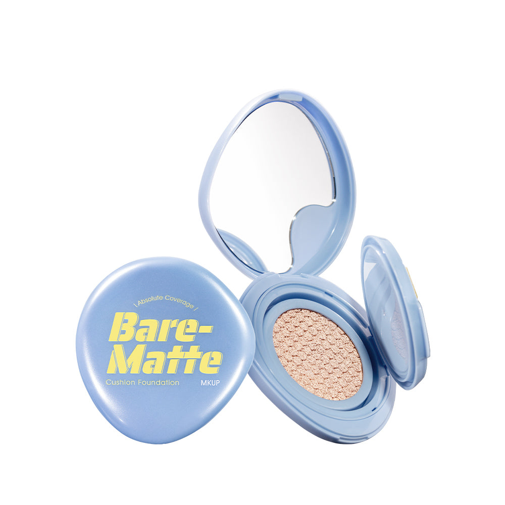 MKUP Absolute Coverage Bare-Matte Cushion Foundation SPF25 PA++ Bundle Set (PREORDER End July)