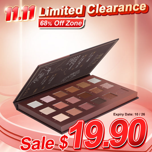 MKUP 18 Chocolate Temptation Eye Palette