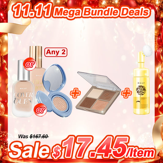 MKUP Cover Queen 防晕染粉底液 x2