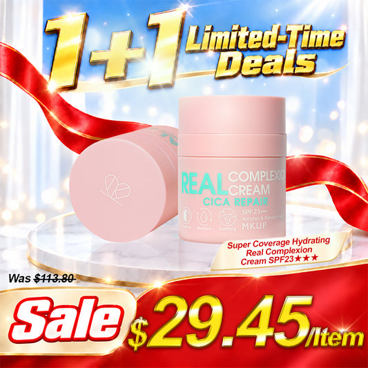 MKUP Super Coverage Real Complexion Cream SPF 23 30ML x2 | 1+1 Limited-Time Deals