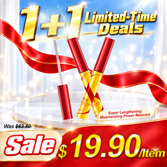 MKUP Super Lengthening Mesmerizing Power Mascara x2 | 1+1 Limited-Time Deals