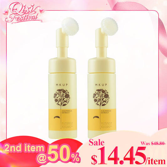 MKUP Calendula Extract Deep Pore Cleansing Mousse x2 | 2nd items 50%