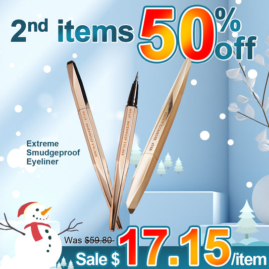 MKUP Extreme Smudgeproof Eyeliner x2 | 2nd Item 50% OFF