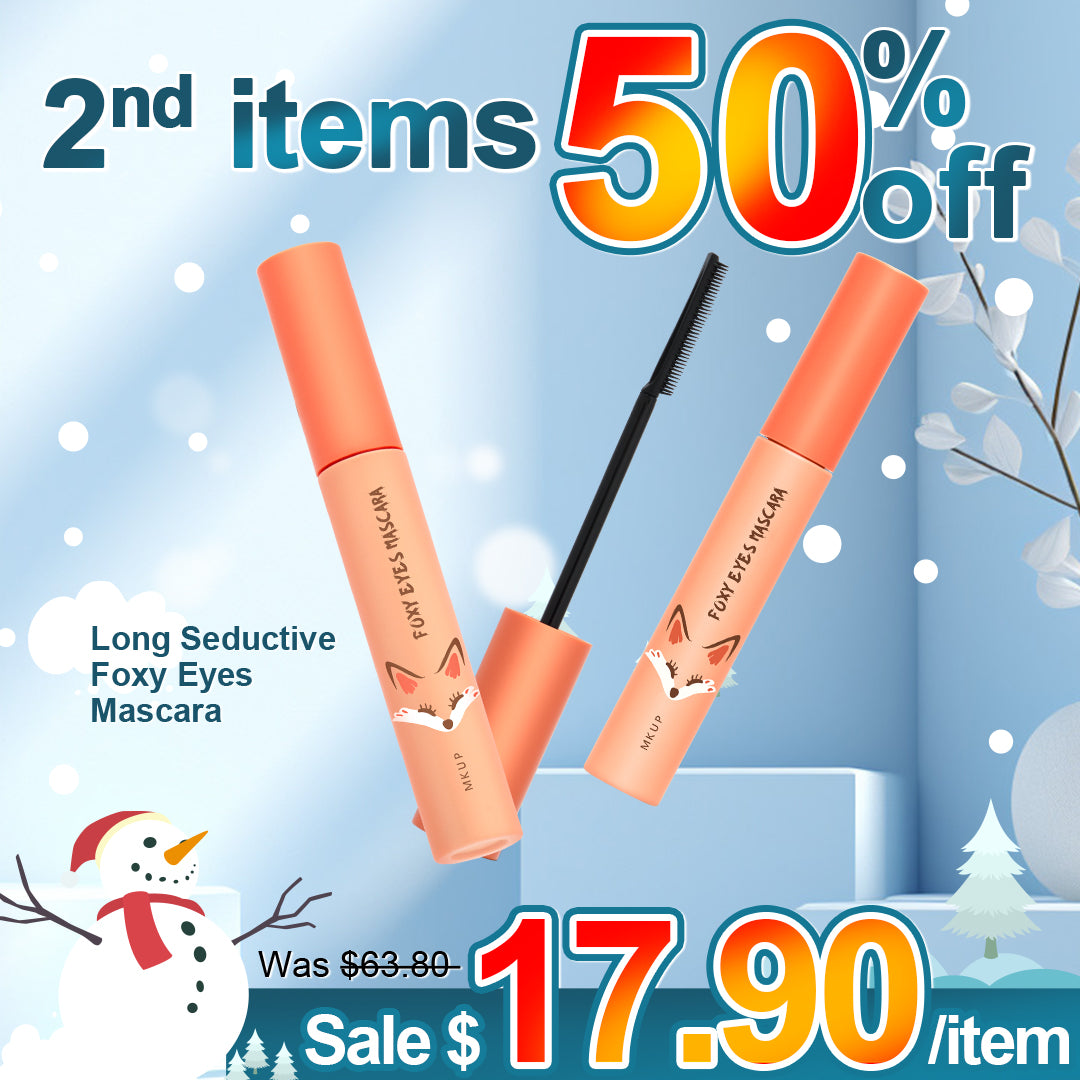 MKUP Long Seductive Foxy Eyes Mascara x2 | 2nd Item 50% OFF