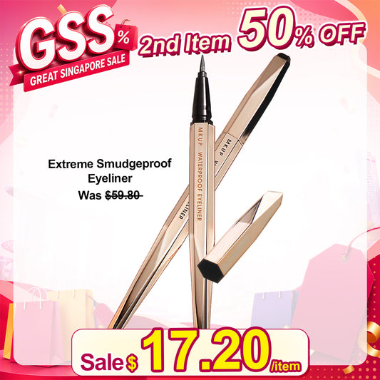 MKUP Extreme Smudgeproof Eyeliner x2 | 2nd item 50% Off