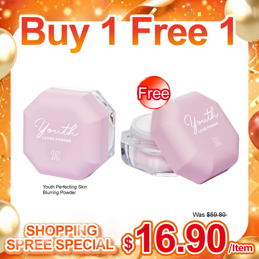 MKUP Youth Perfecting Skin Blurring Powder x2 | Buy 1 Free 1