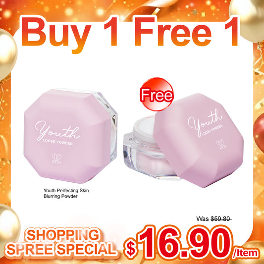 MKUP Youth Perfecting Skin Blurring Powder x2 | Buy 1 Free 1