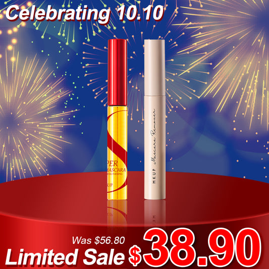 MKUP Super Lengthening Mesmerizing Power Mascara + Stubborn Mascara Remover