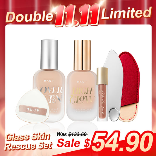 MKUP Cover Queen 防晕染粉底液 x2