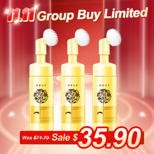 MKUP金盏花深层清洁慕斯 x2