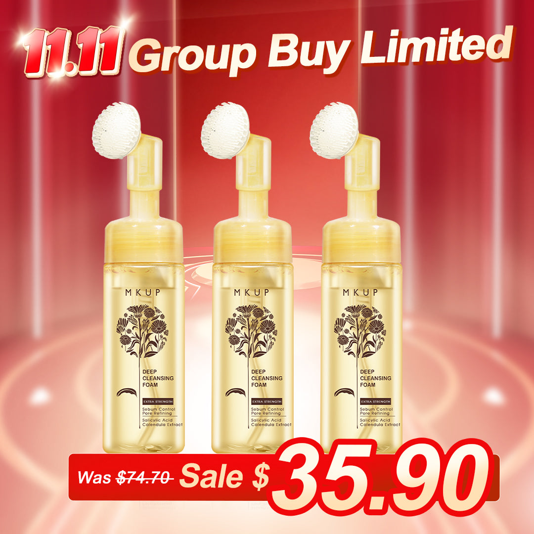 MKUP金盏花深层清洁慕斯 x2