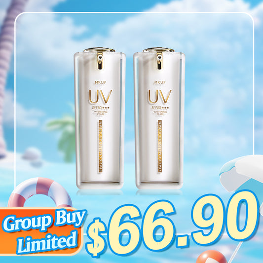 MKUP Pearl Real Complexion Cream 30ml x2