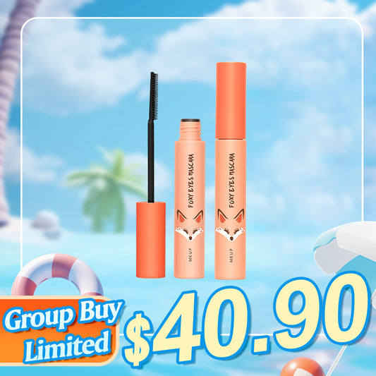 MKUP Long Seductive Foxy Eyes Mascara x2