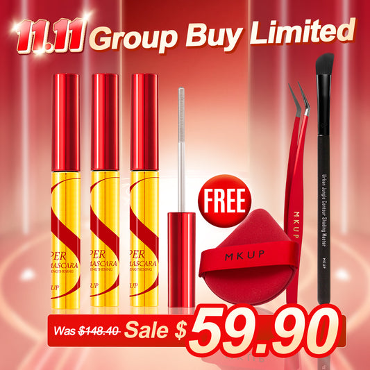 MKUP 超强纤长迷人睫毛膏