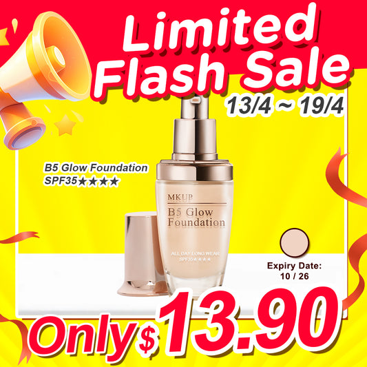 MKUP B5 Glow Foundation SPF35★★★★ | Limited Flash Sale