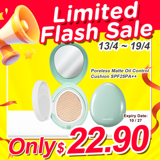 MKUP Poreless Matte Oil Control Cushion | Limited Flash Sale