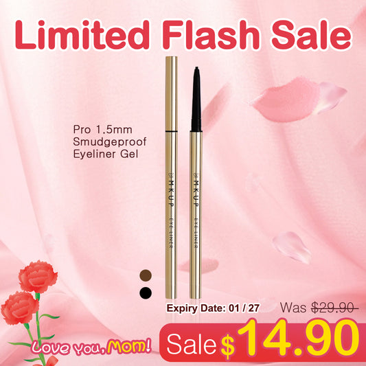 MKUP Pro 1.5mm Smudgeproof Eyeliner Gel