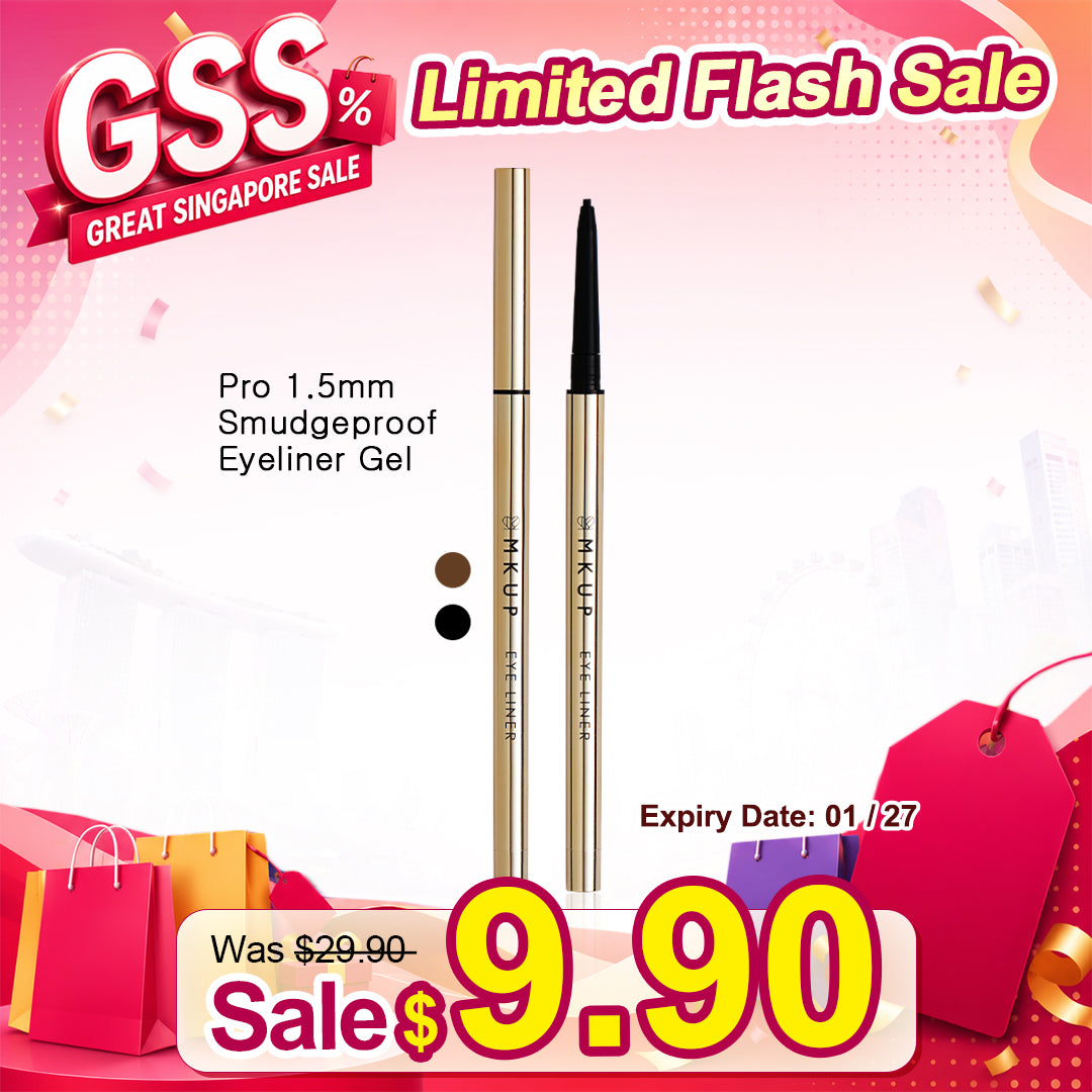 MKUP Pro 1.5mm Smudgeproof Eyeliner Gel