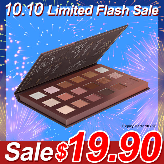 MKUP 18 Chocolate Temptation Eye Palette