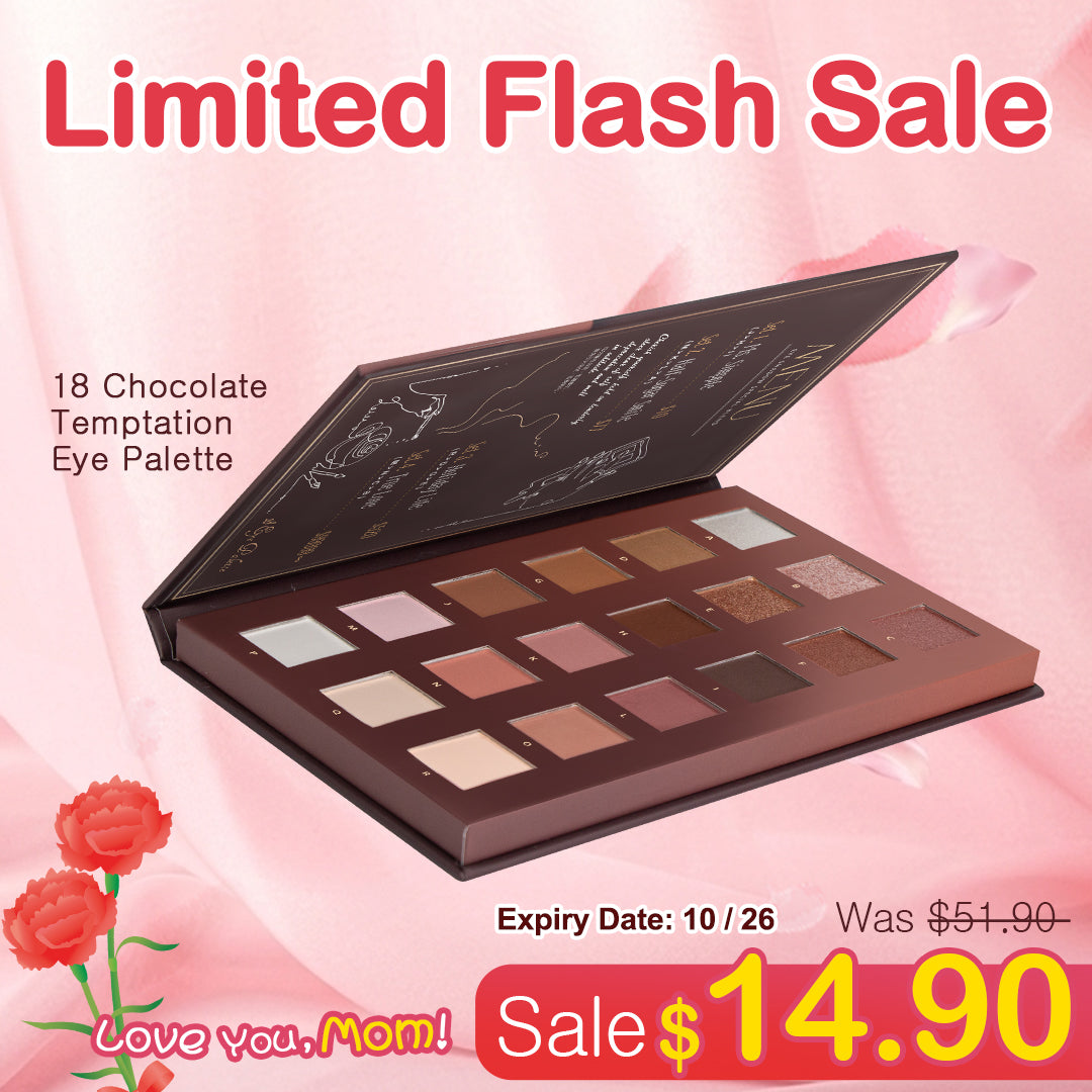 MKUP 18 Chocolate Temptation Eye Palette