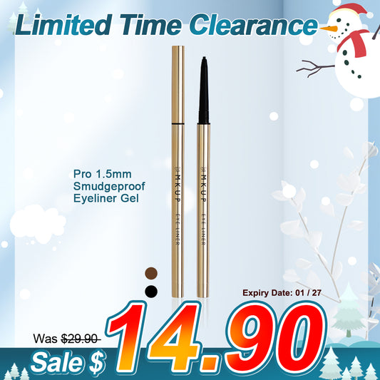 MKUP Pro 1.5mm Smudgeproof Eyeliner Gel