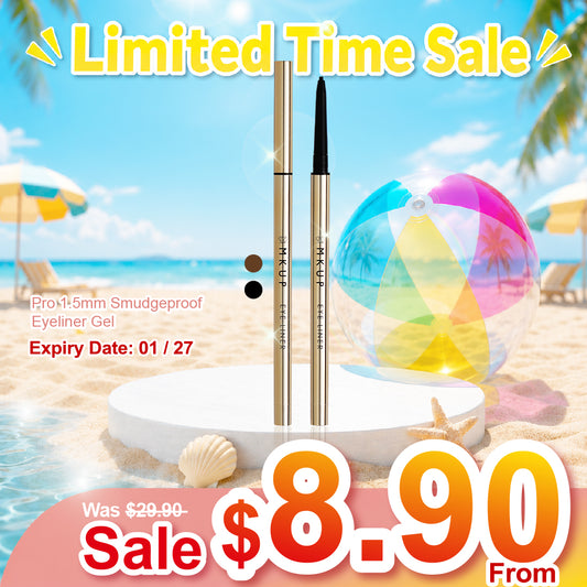 MKUP Pro 1.5mm Smudgeproof Eyeliner Gel