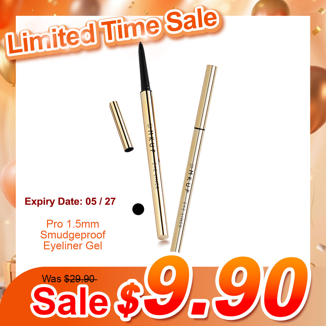 MKUP Pro 1.5mm Smudgeproof Eyeliner Gel | Limited Time Flash Sale
