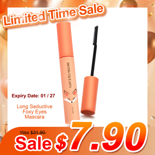 MKUP Long Seductive Foxy Eyes Mascara | Limited Time Flash Sale
