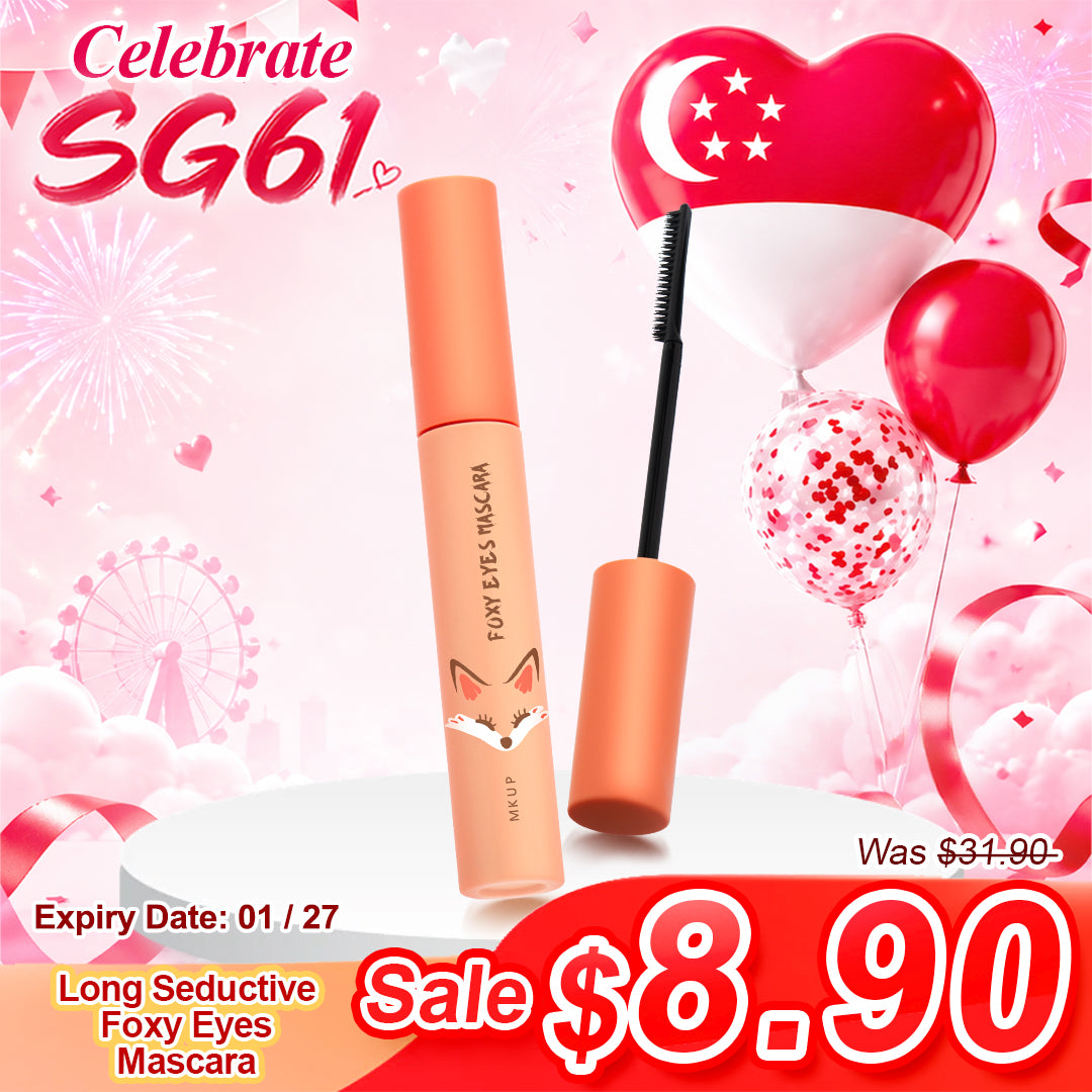 MKUP Long Seductive Foxy Eyes Mascara | Limited Time Flash Sale